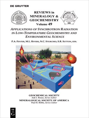 cover image of Applications of Synchrotron Radiation in Low-Temperature Geochemistry and Environmental Science